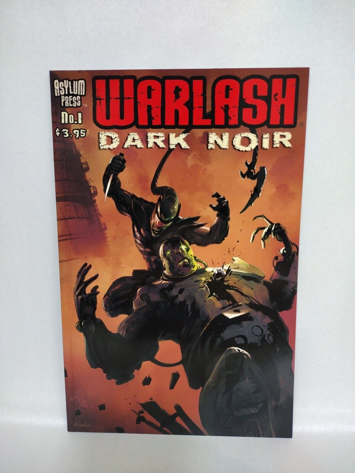 Warlash Dark Noir (2008) Complete Asylum Press Series 1 2 3 + 0 #1 (1995) Forte