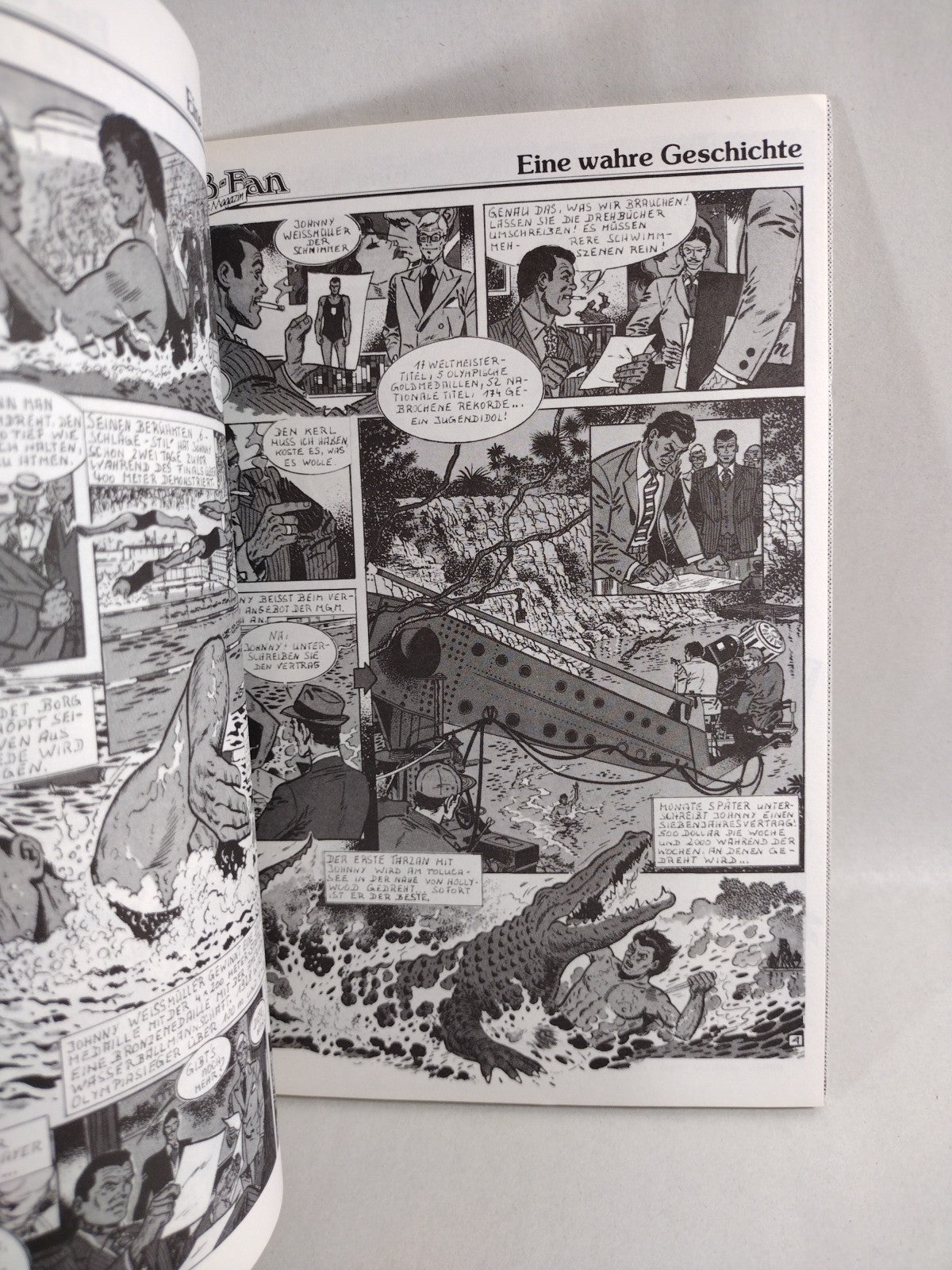 ERB Fan Das Magzin (1988) German Text  Fanzine Lot Set #14 15 Mike Grell Tarzan