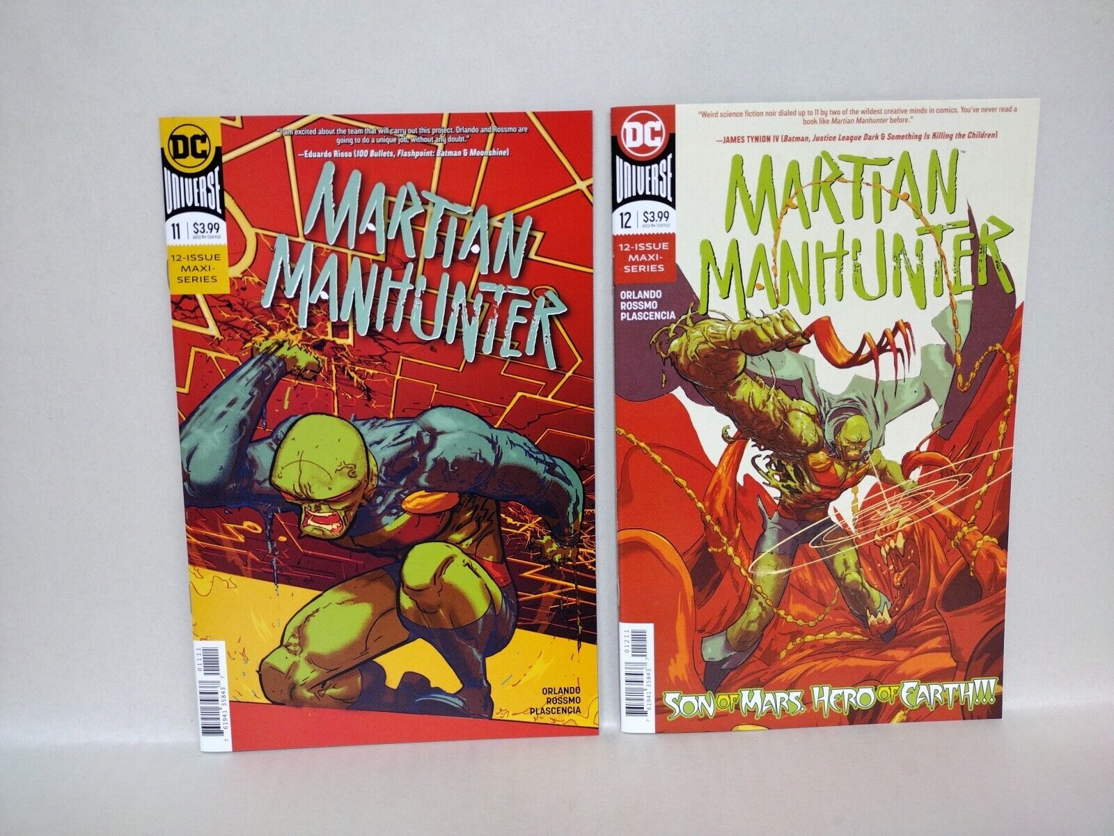 Martian Man Hunter (2019) Complete DC Comic Cover A Lot Set #1-12 NM