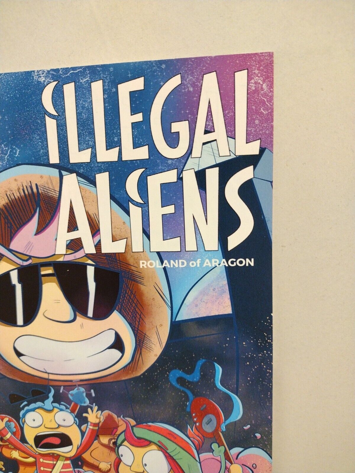 Illegal Aliens The Crossing #1 (2017) Music Overload Guitar For Beginners Comic