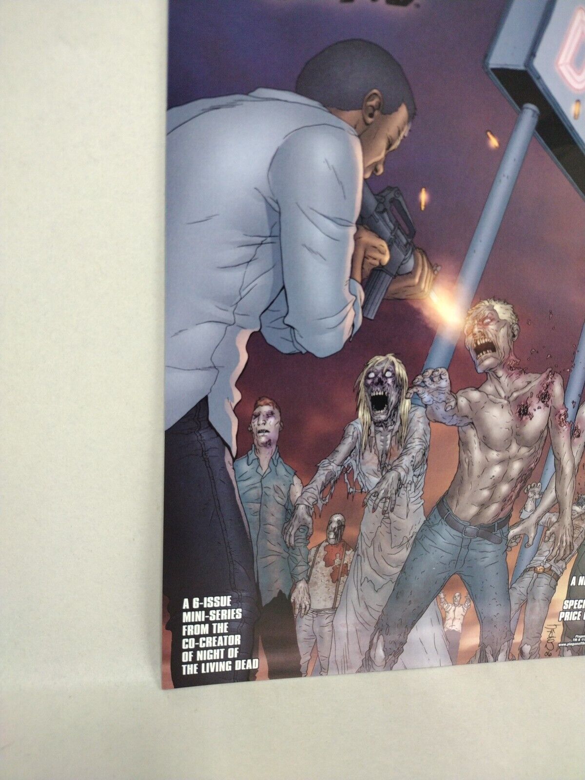 Plague Of The Living Dead Special #1 (2007) Avatar Zombie Assault Variant Cover