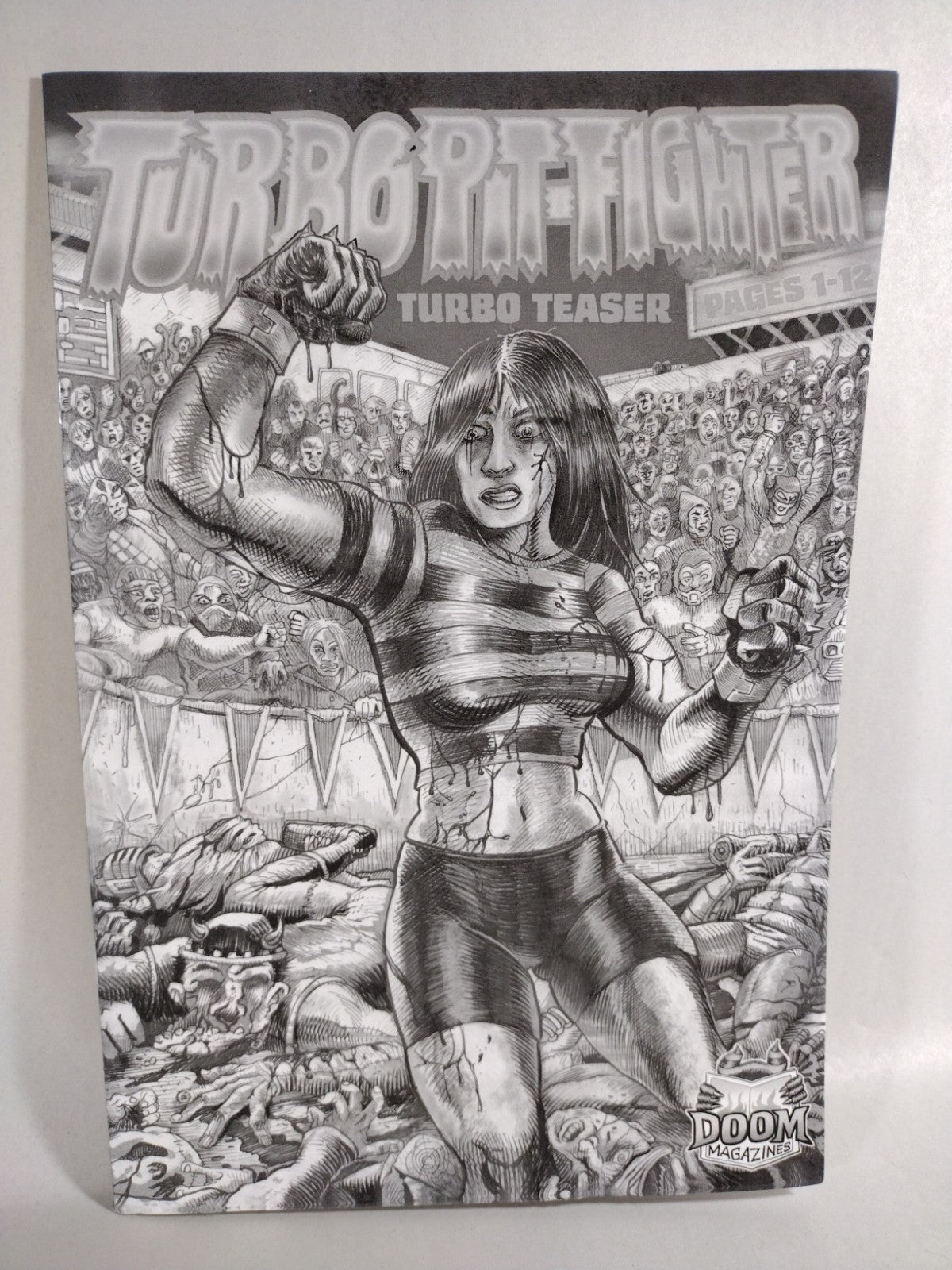 Turbo Pit-Fighter + Doom Magazine #1 (2026) Jake Jacobs Underground Comic