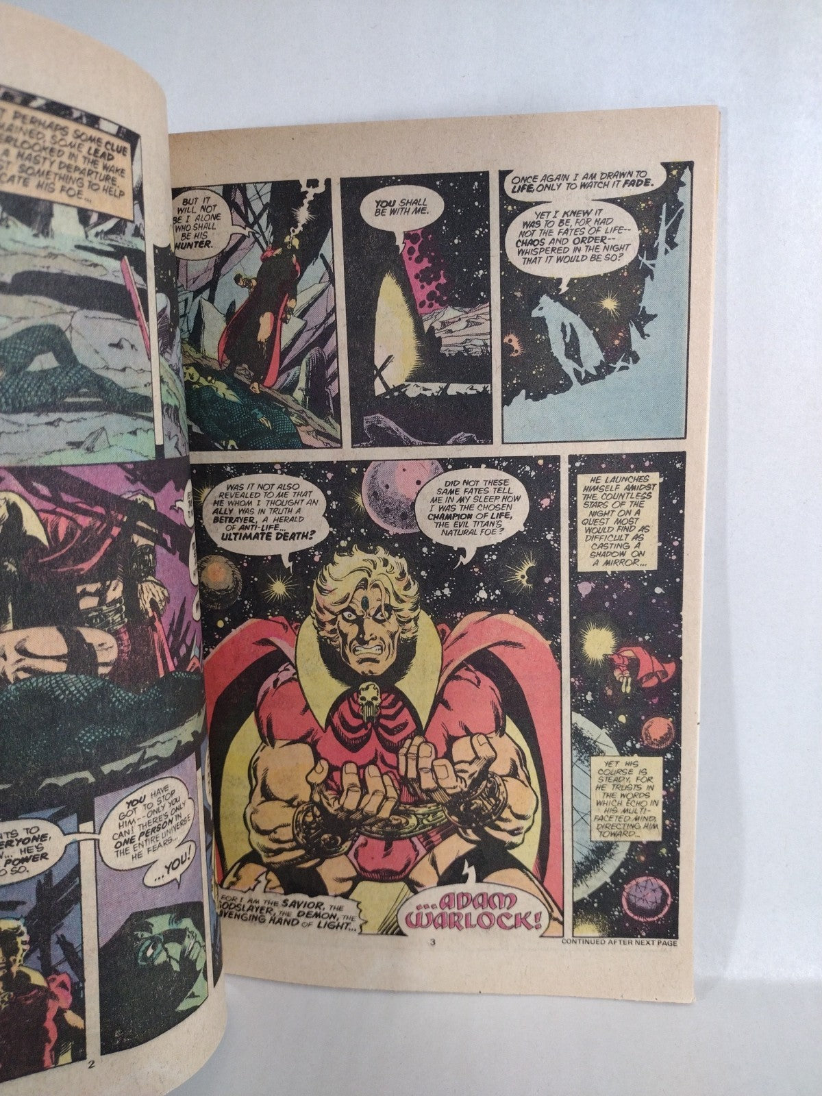 Avengers Annual #7 (1977) Marvel Comic Thanos Death Of Adam Warlock Starlin F-VF