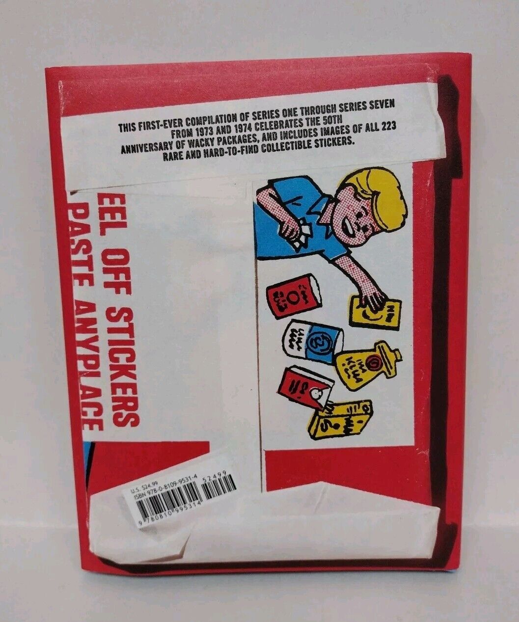 Wacky Packages (2012) Abrams Topps Collection Hardcover W Trading Card American Retro Graphics Wacky Packages (2012) Abrams Topps Collection Hardcover W Trading Card American Retro Graphics