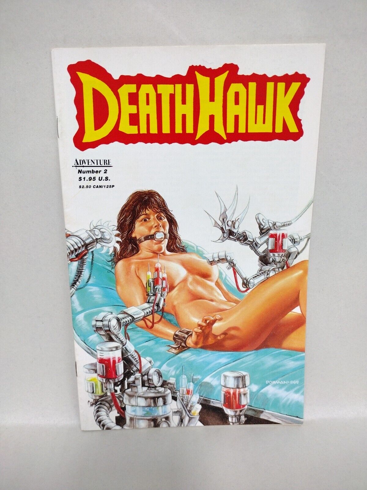 Death Hawk (1988) Complete Adventure Comic Mini-Series #1 2 3 Dave Dorman Cover