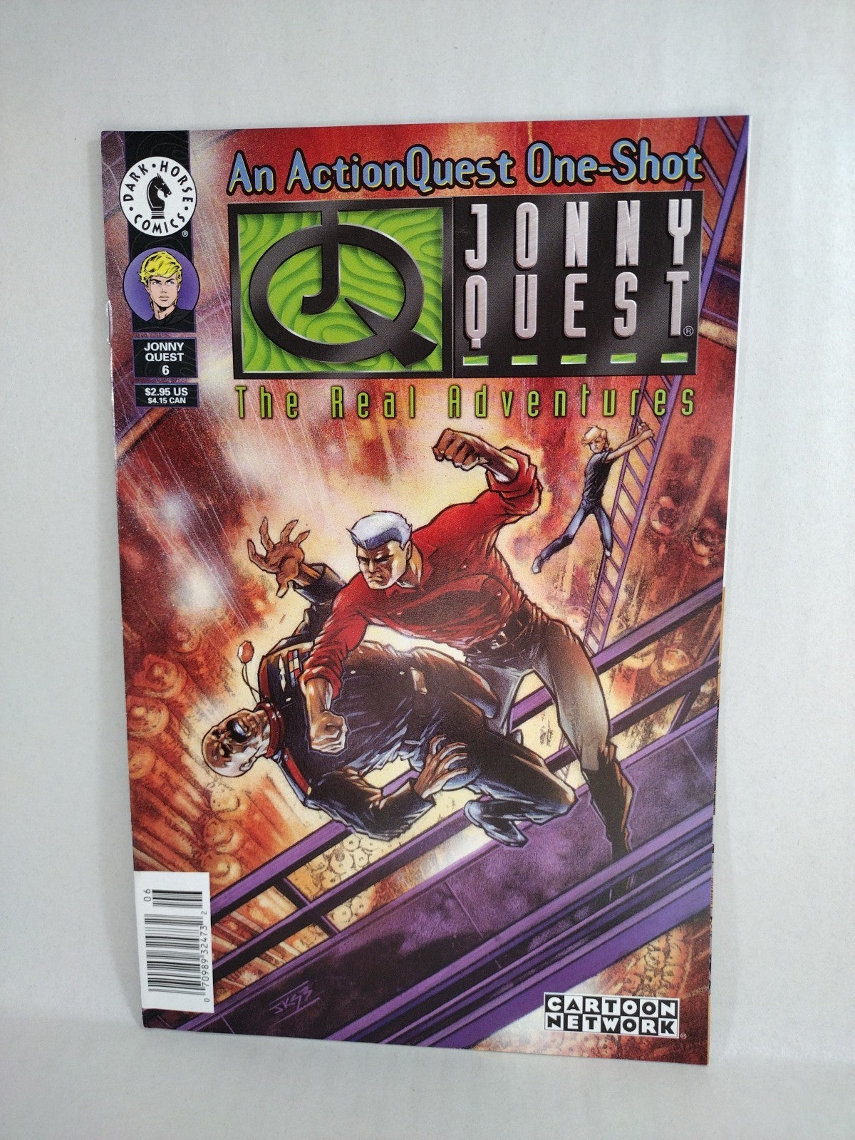 Jonny Quest Real Adventures (1996) Dark Horse Comic Lot Set #1 2 4 6 8 VF-NM