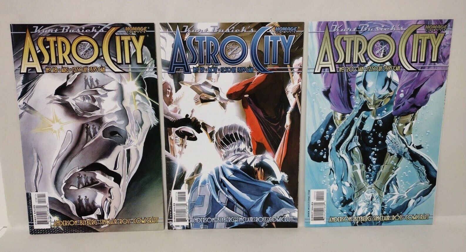 Astro City (1997) Image Comic Lot Set 3-D SPECIAL #1 Vol 2 #2-21 + 1/2 Alex Ross