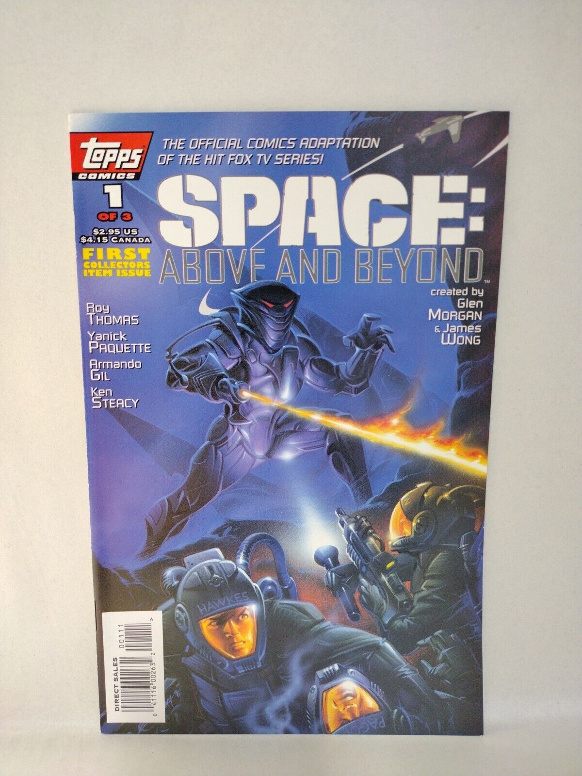 Space: Above And Beyond (1996) Complete Topps Comic Lot Set #1-3 Gauntlet #1 2