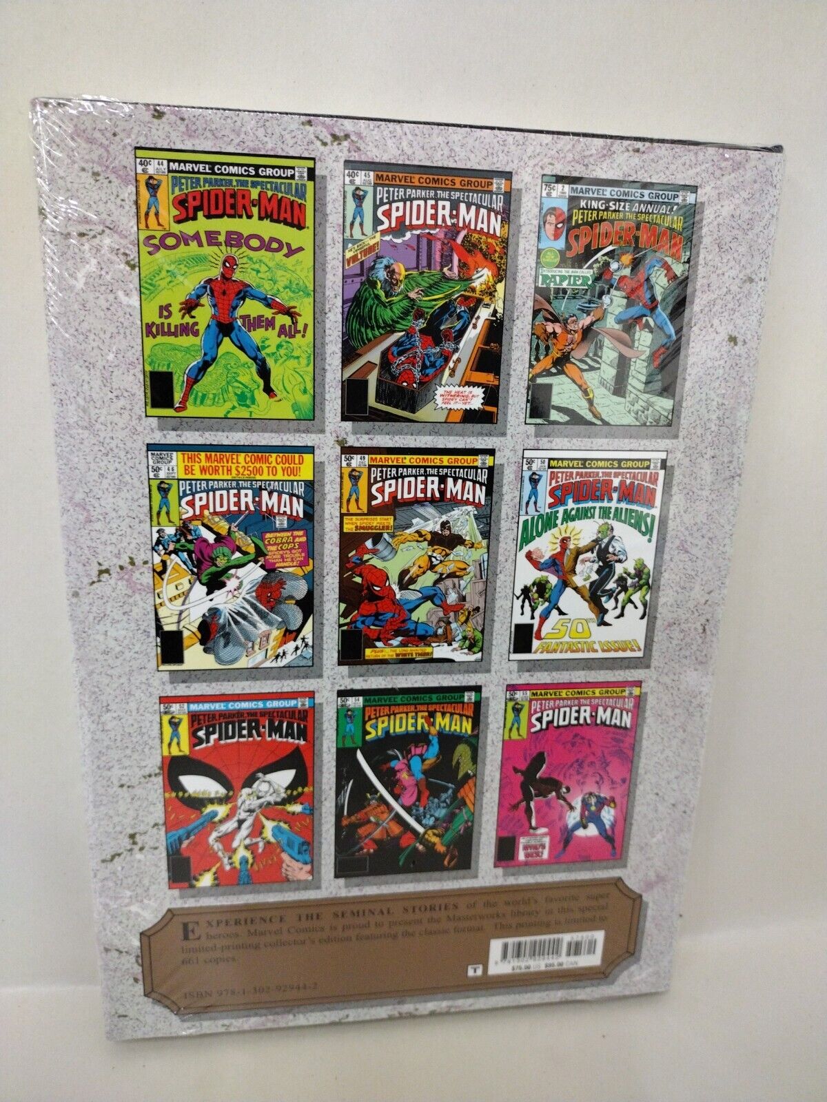 Marvel Masterworks Spectacular Spider-Man Vol 4 DM Variant #312 LTD 1/661 New
