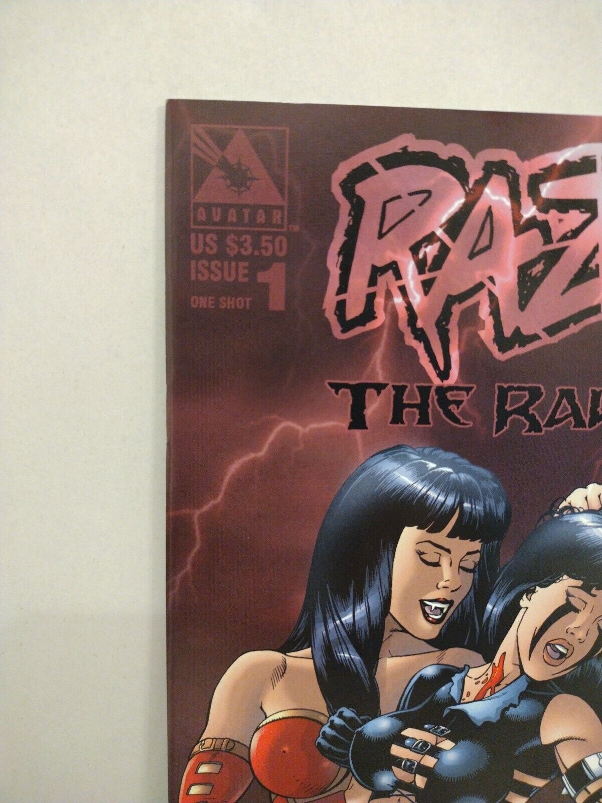 Razor Till I Bleed Daylight (2000) Complete Avatar Comic Set #1 2 Ravening #1 NM