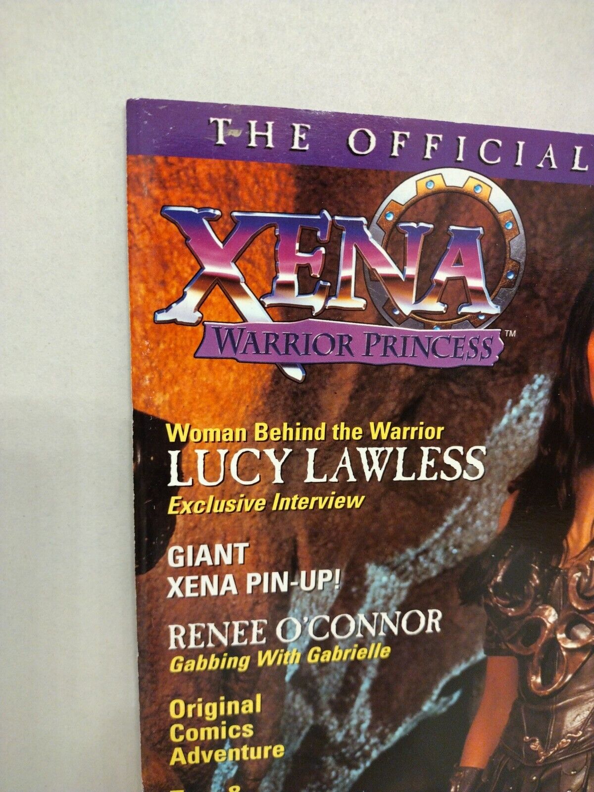 Xena Warrior Princess (1997) #1 Topps Magazine Unread W Poster Lucy Lawless