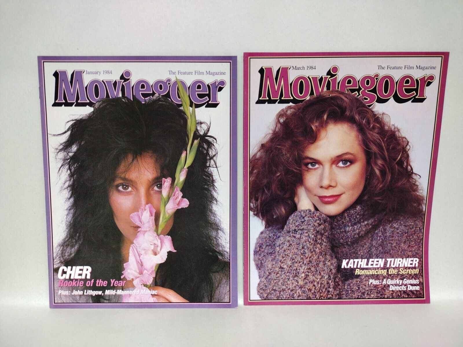 Moviegoer Feature Film Magazine Vol 3 1984 Lot Of 11 Cher Bill Murray Dune