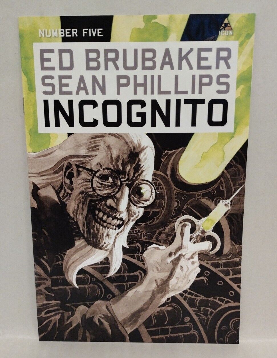 Incognito (2008) Icon Complete Comic Set #1 2 3 4 5 6 Ed Brubaker Sean Phillips