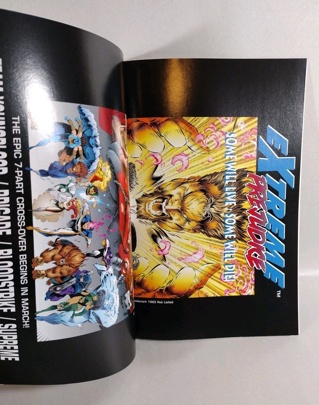 Inside Image #13 (1994) Spawn Batman Kindred Flip Cover VF