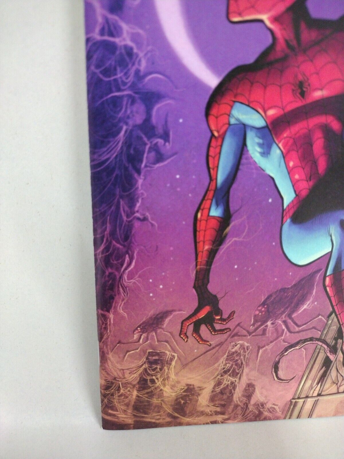 SPINE-TINGLING SPIDER-MAN #1 Ferreyra 1:100 Virgin Variant NM