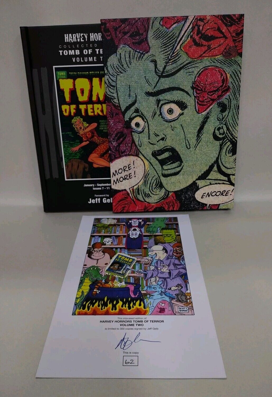 Tomb Of Terror Vol 2 (2013) PS Artbooks Slipcase Signed Ed Jeff Gelb 62/300 New