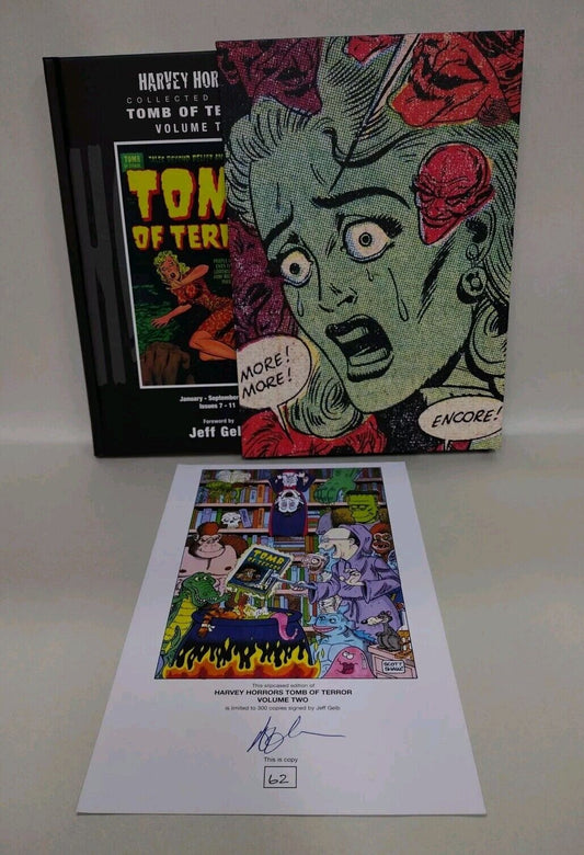 Tomb Of Terror Vol 2 (2013) PS Artbooks Slipcase Signed Ed Jeff Gelb 62/300 New