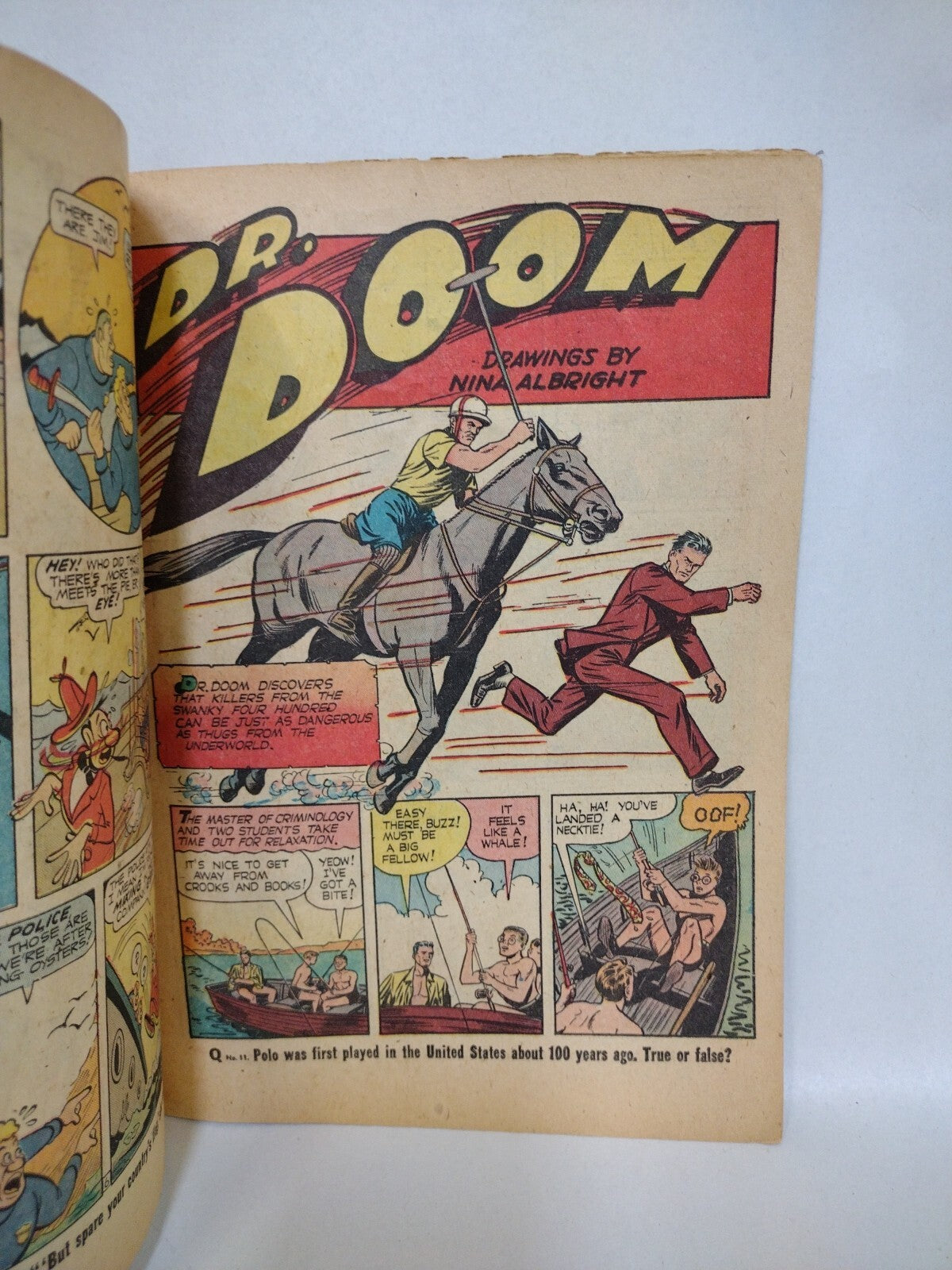 Young King Cole Detective Tales Vol 3 #9 (1948) Premium Comic Jack Harmon Cover