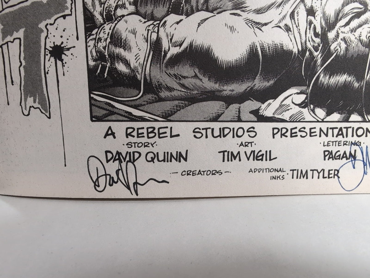 Faust Love of the Damned #5 (1990) Northstar Comic Issue Signed Vigil Quinn