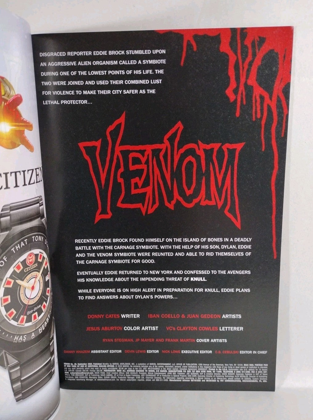 Venom #26 (2020) Marvel Comic Wednesday Error Variant Double Coupon 1st Virus