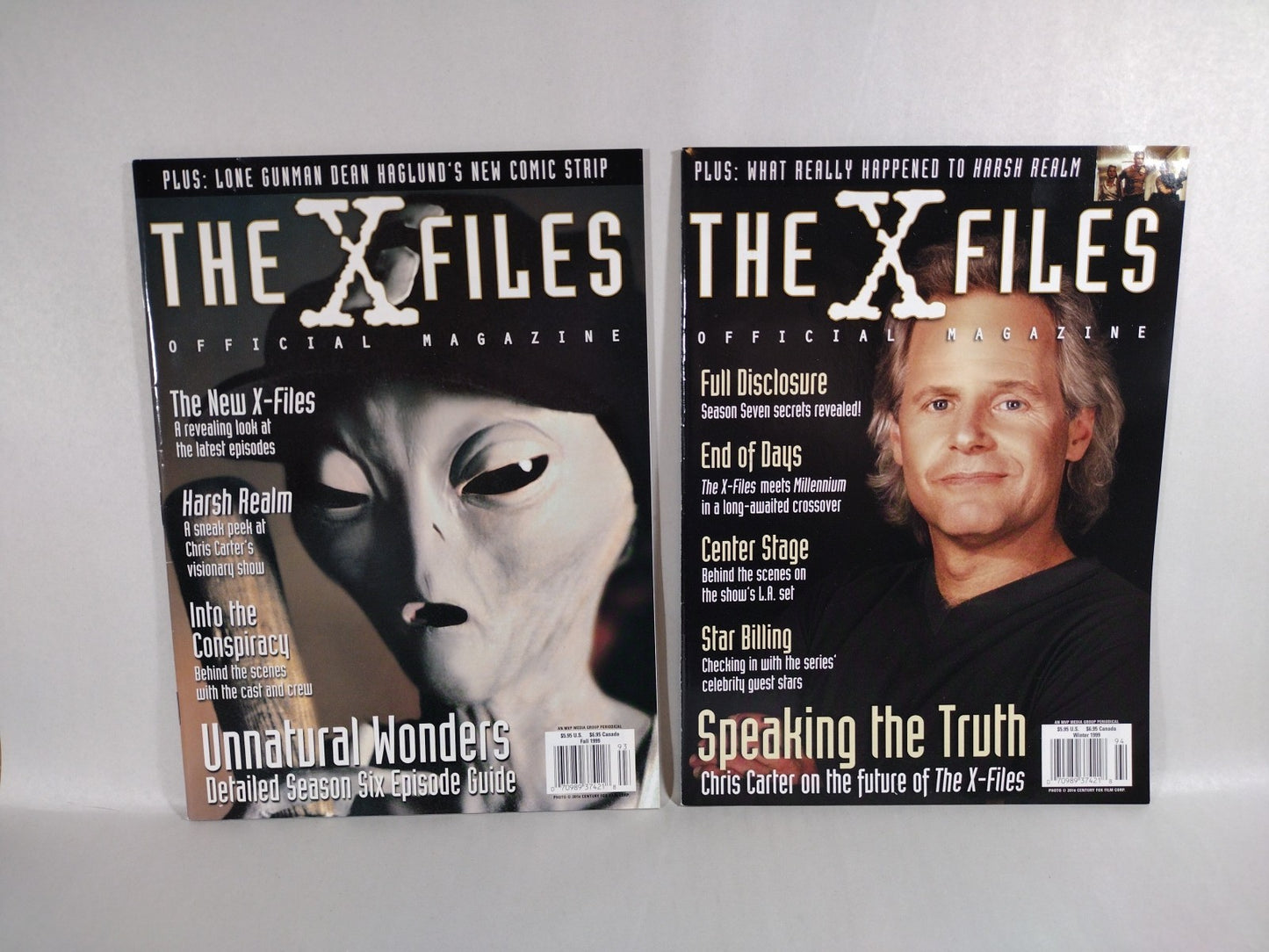 X-Files (1997) Official Magazine LOT of 15 David Duchovny Gillian Anderson
