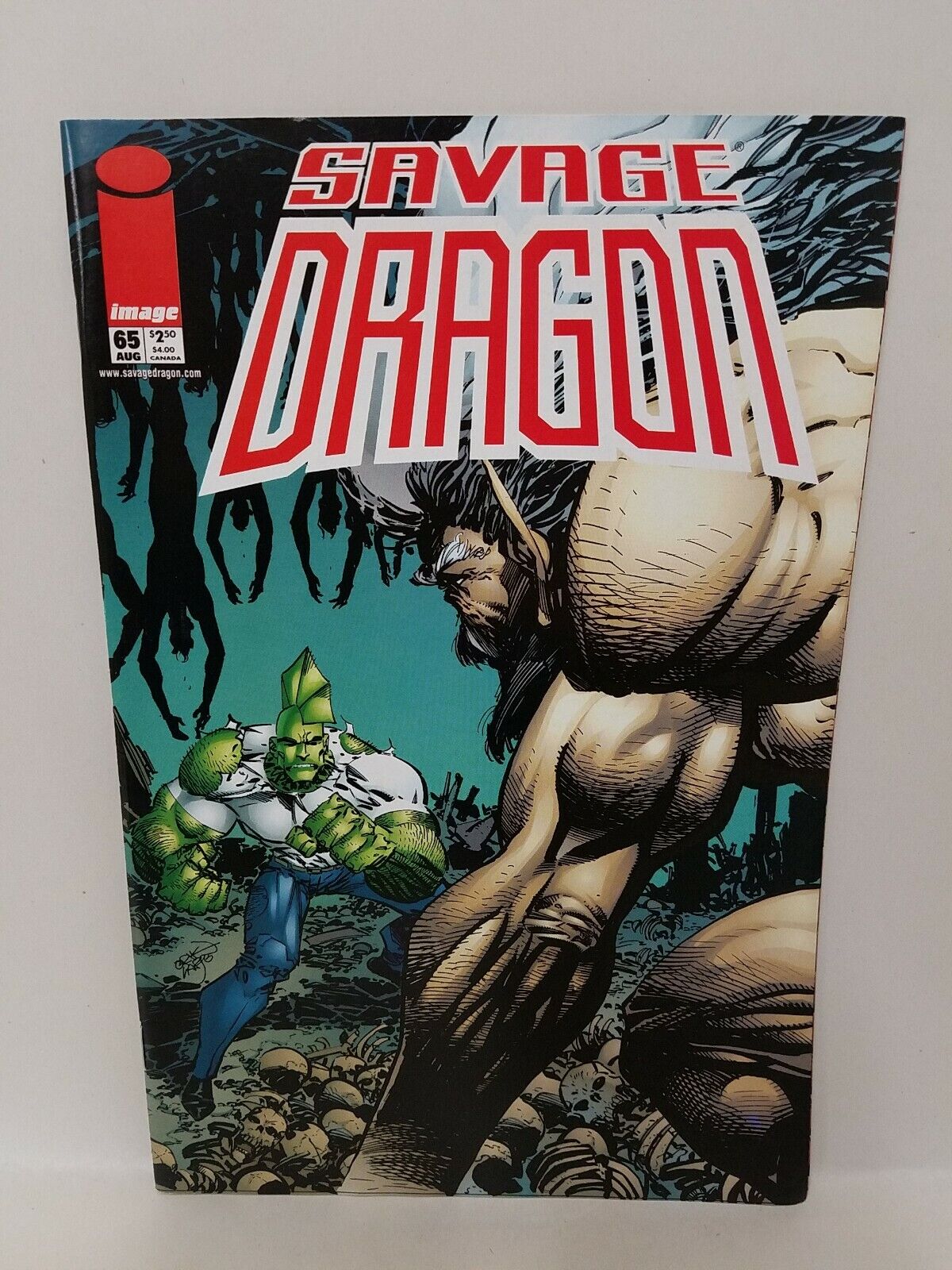 Savage Dragon (1999) #65 Image Comic Erik Larsen Low Print Run Exit Marcy