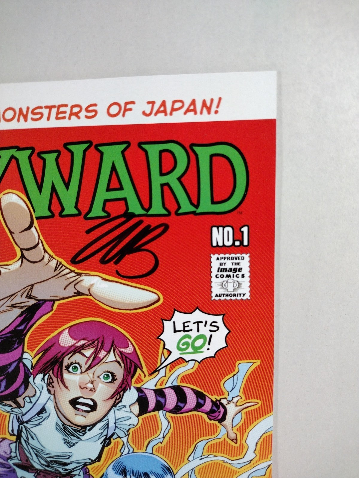 Wayward #1 (2014) Image Comic Erik Larsen RCCC Variant Cover J Signed Jim Zub NM