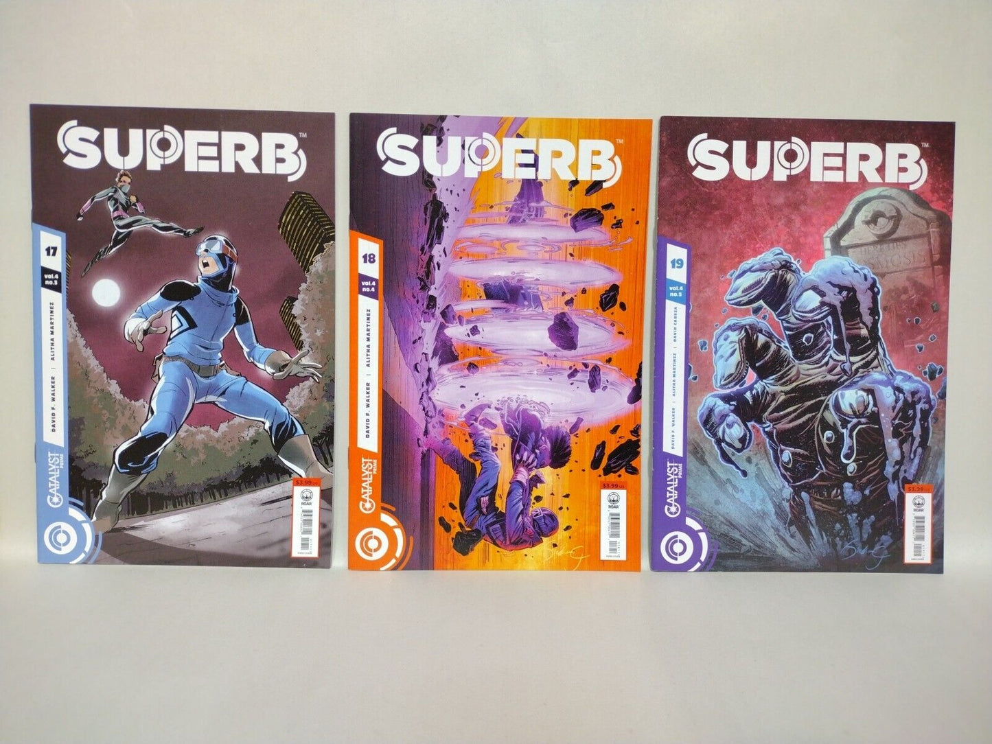 Superb (2017) Catalyst Prime Lion Forge Comic Lot Set #1-5 7-19