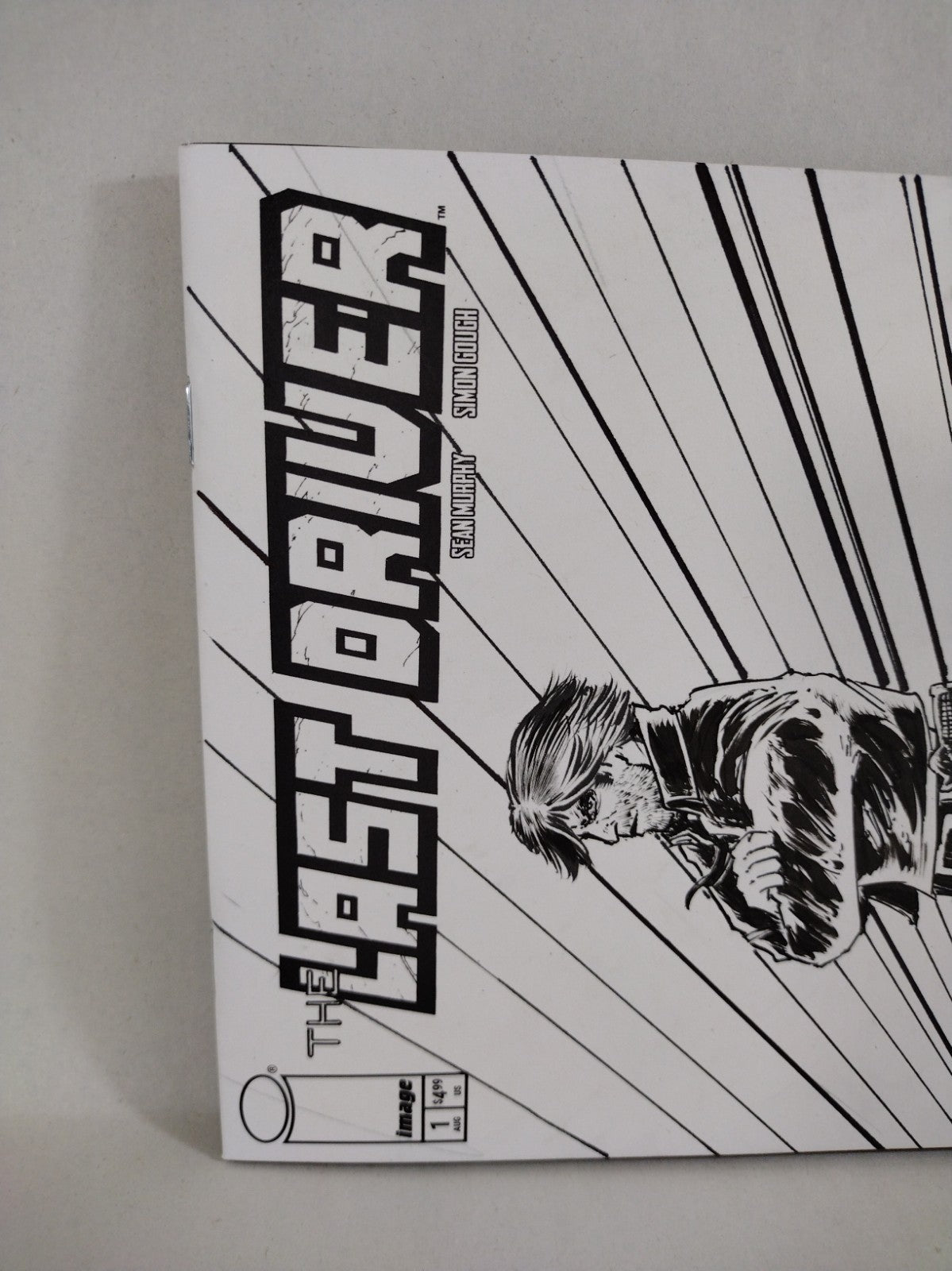 Last Driver #1 (2026) Image Comic Sketch Cover Variant W Original Dave Castr Art