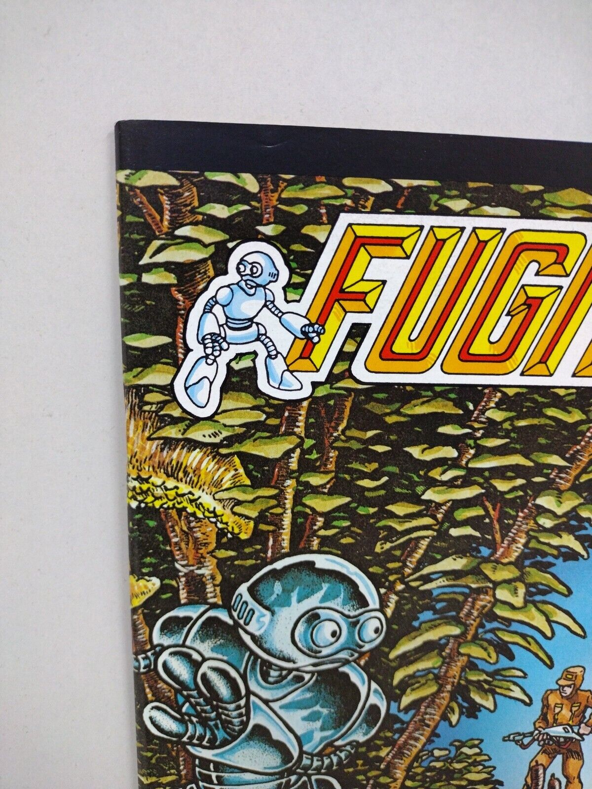 Fugitoid #1 (1985) Mirage Magazine Comic TMNT Triceritons 1st Appearance NM