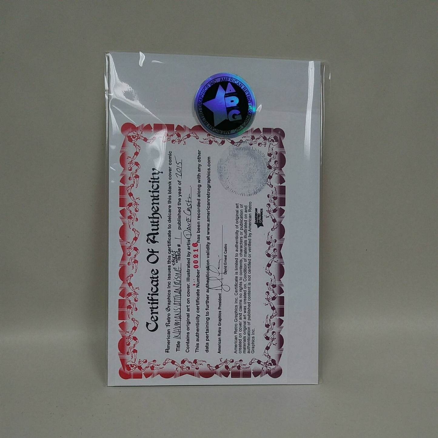 Inhumans Attilan Rising #1 (2015) Sketch Cover Var Comic W Original DCastr Art