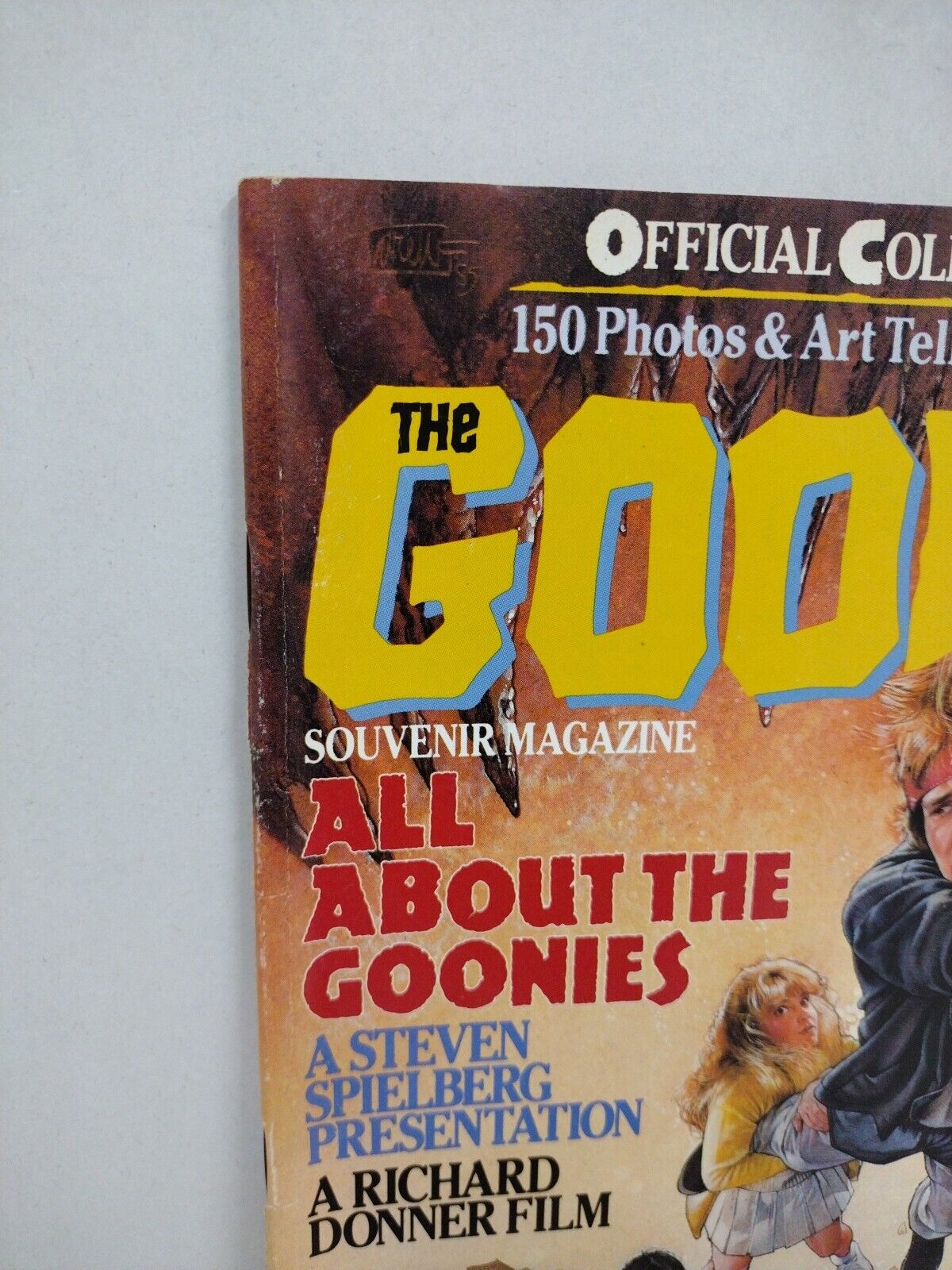 Goonies Souvenir Magazine (1985) Stephen Spielberg Richard Donner