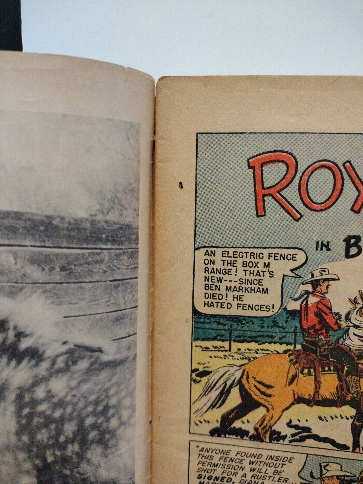 Roy Rogers #37 (1951) Golden Age Dell Comic Christmas issue