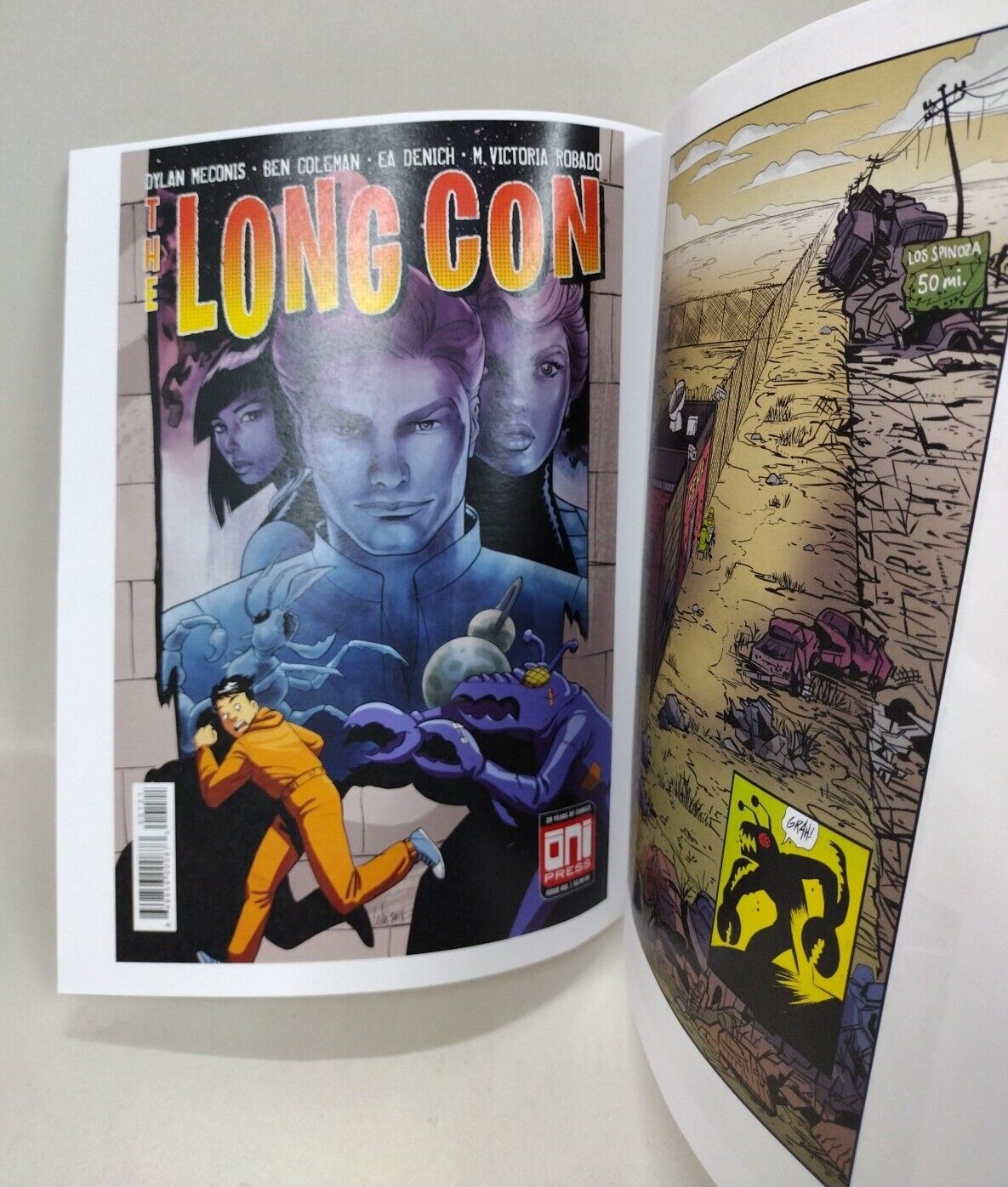 Long Con (2018) Oni Press Advance Review Copy Comic Magazine Collection #1-3