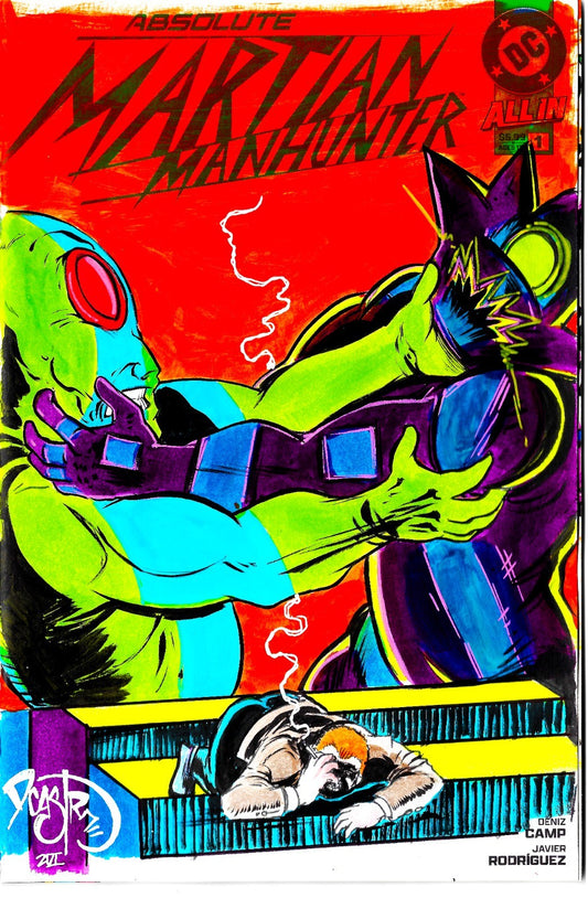 Absolute Martian Manhunter #1 (2025) DC Sketch Variant Cvr W Original DCastr Art