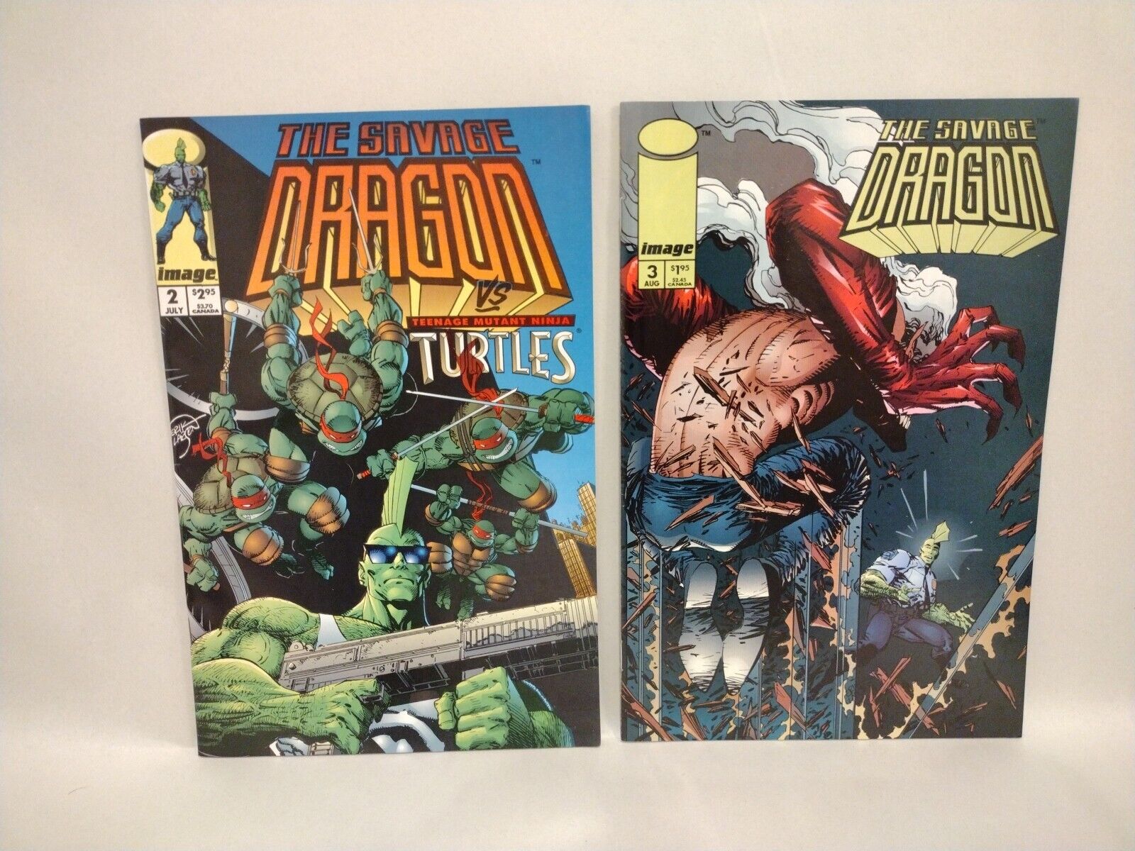 Savage Dragon (1993) Image Comic Lot Set Vol 1 #1-3 Vol 2 #1-6 Erik Larsen VF-NM