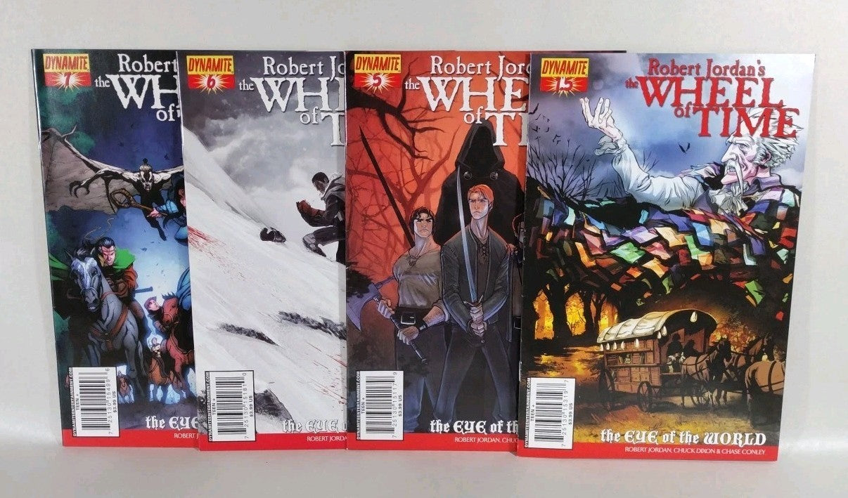 Wheel Of Time: Eye Of The World (2010) Dynamite Comic Lot #1.5 5 6 7 VF-NM