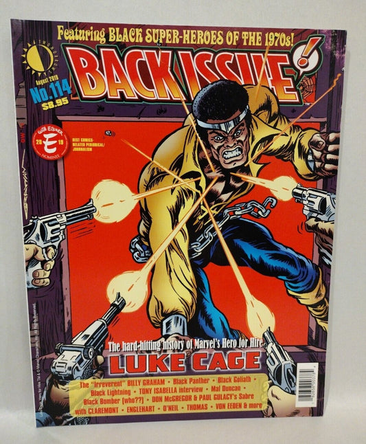 Back Issue Magazine #114 (2019) 1970'S Black Superheroes LUKE CAGE Cvr New