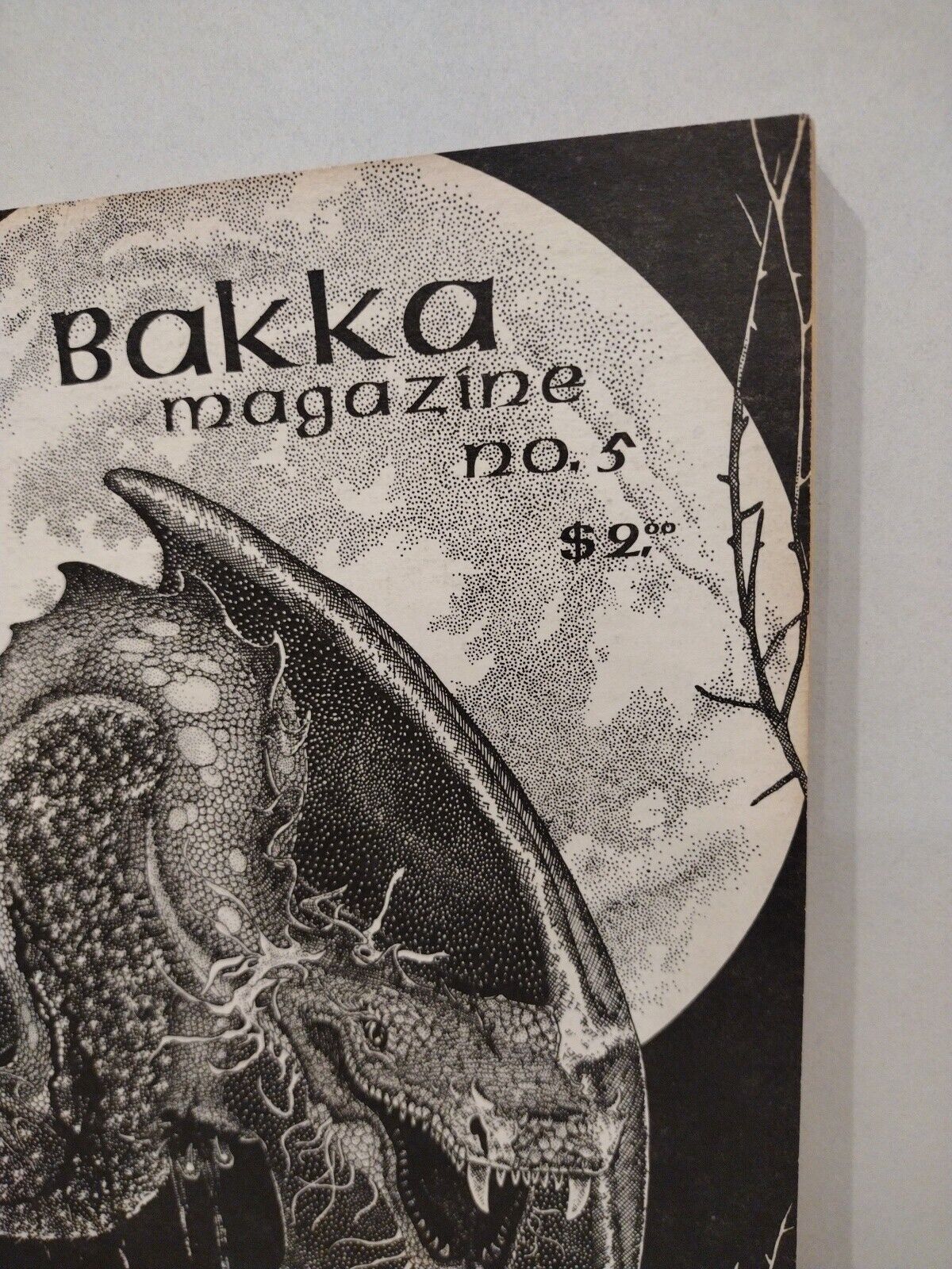 Bakka Magazine #5 (1977) Fanzine 160 Pgs Ken Steacy Comic Robert MacIntyre Cover