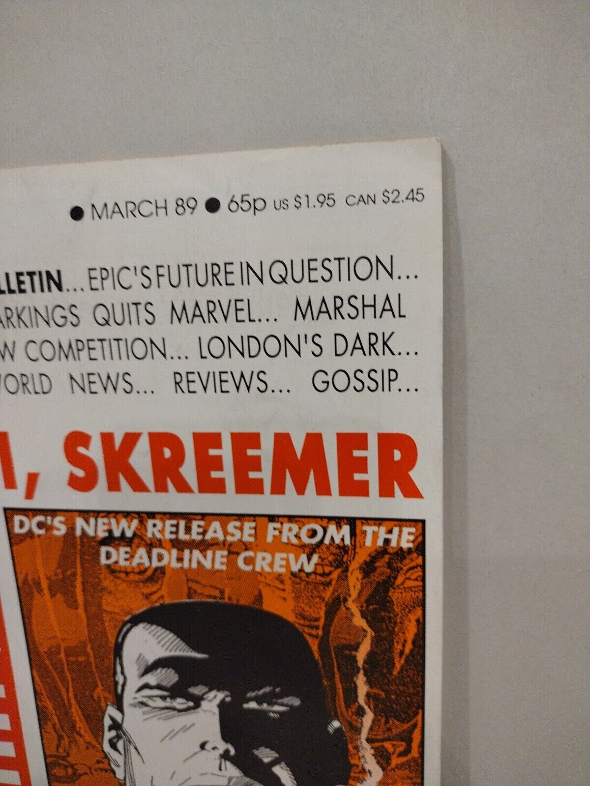 Speakeasy 96 (Mar, 1989) Comic Magazine I, Skreemer Marshal Law 