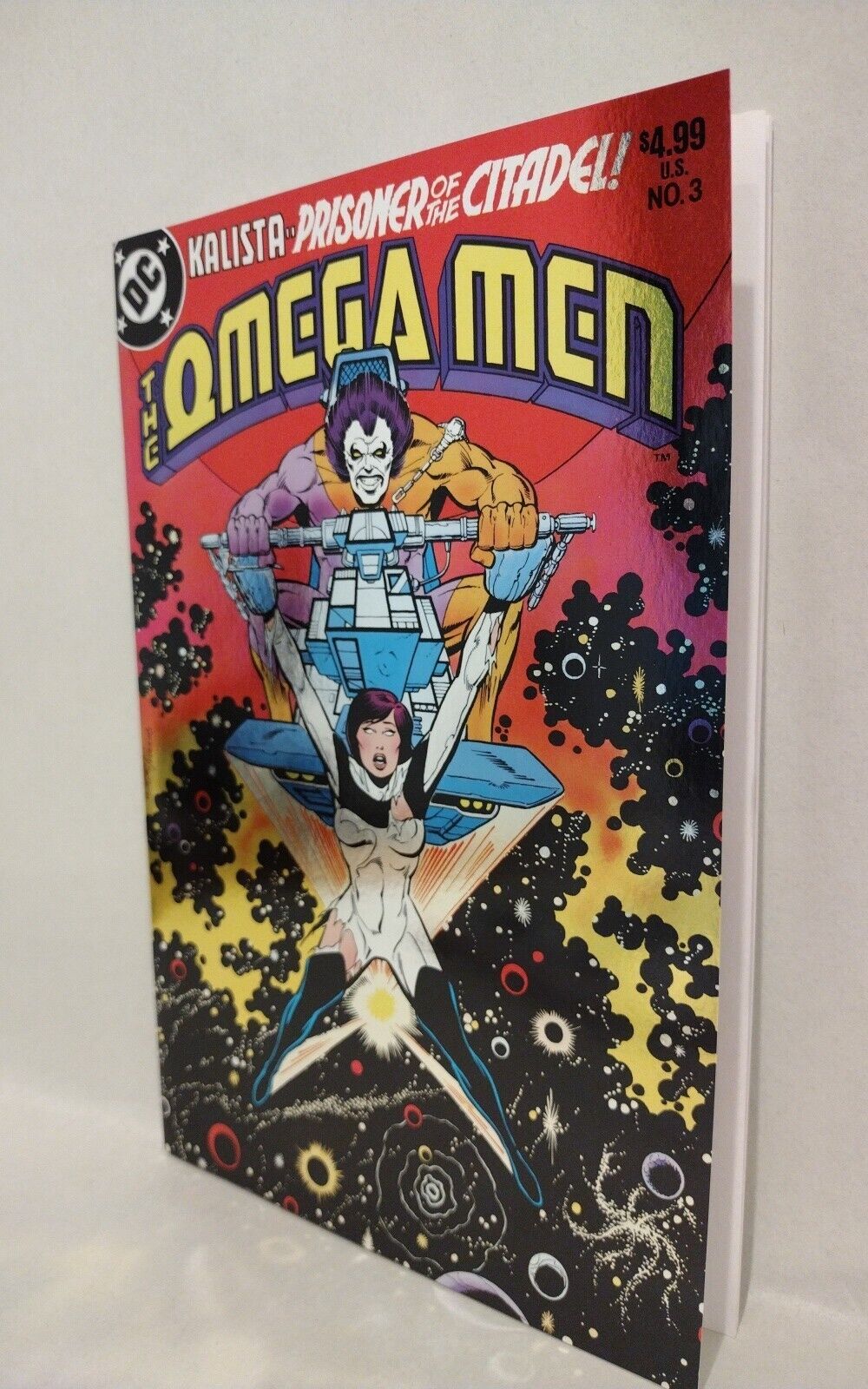 Omega Men #3 Facsimile Edition (2023) DC Comic Foil Variant 1st Lobo Appearance