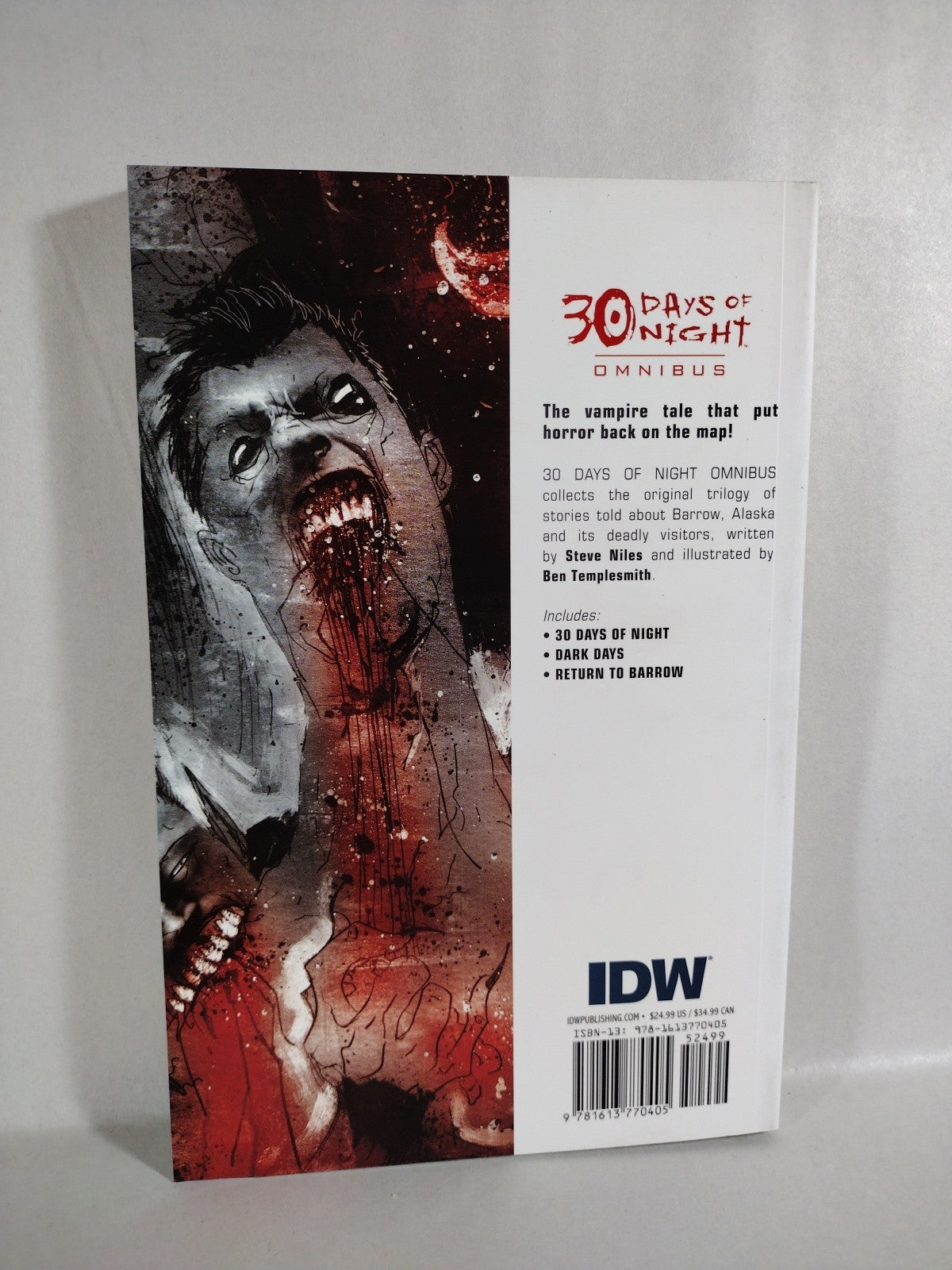 30 Days Of Night Omnibus (2019) IDW TPB SC Steve Niles Vampire Horror Comic