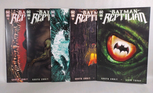 Batman Reptilian (2021) DC Black Label Comic Lot Set 1 2 3 5 6 VF-NM Sharp Ennis