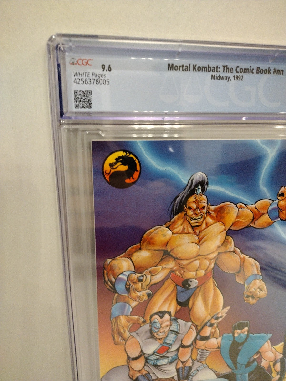 MORTAL KOMBAT (1992) Midway Comic 1st Appearance Mailaway Issue CGC 9.6