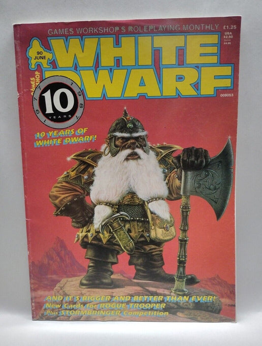White Dwarf Magazine #90 (1987) Games Workshop Elric Stormbringer Warhammer