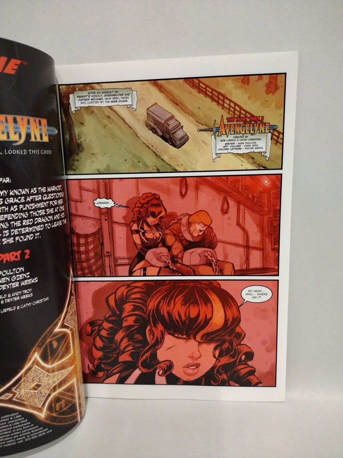 Avengelyne #8 (2012) Image Comics Last Issue