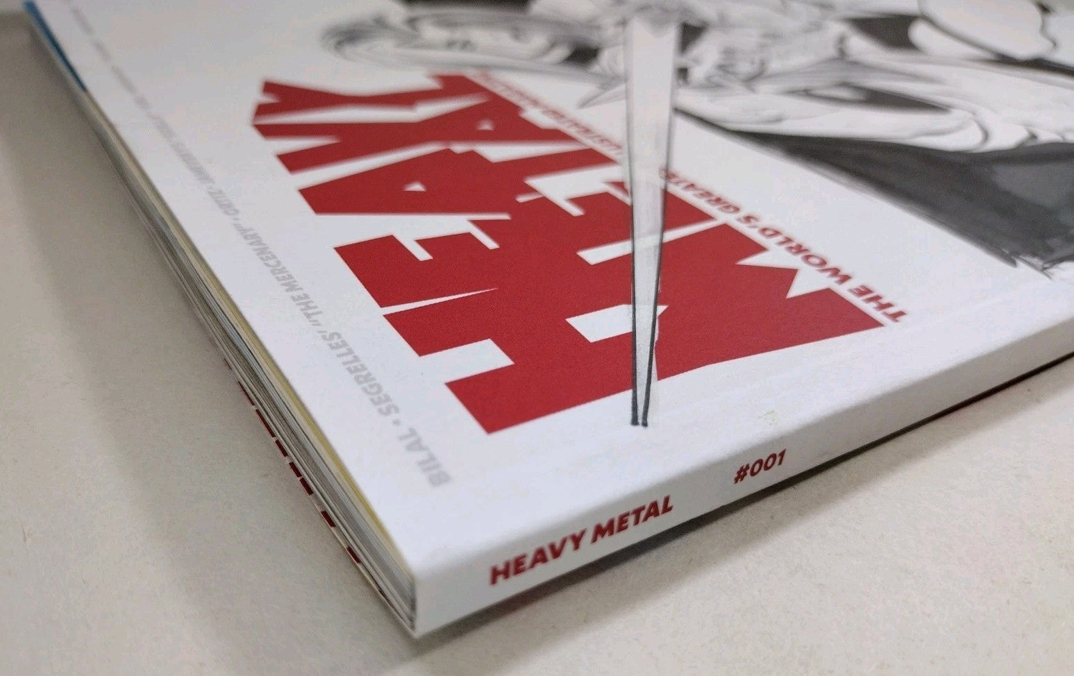 Heavy Metal Magazine #1 (2025) Sketch Cover Variant Comic W Original DCastr Art