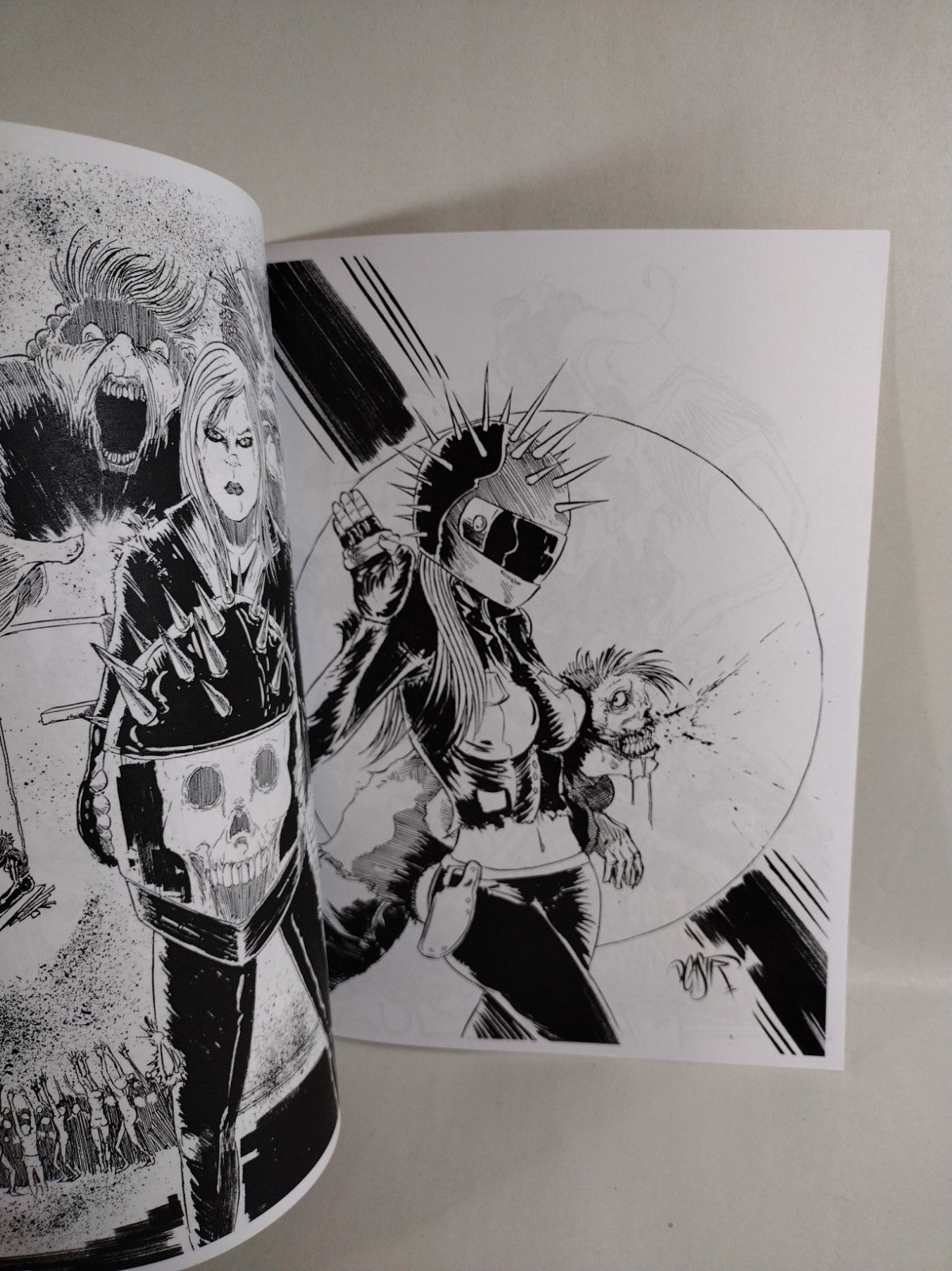 Dave Castr INX Sketch Book (2019) Zarstar Studios Magazine Size Artbook
