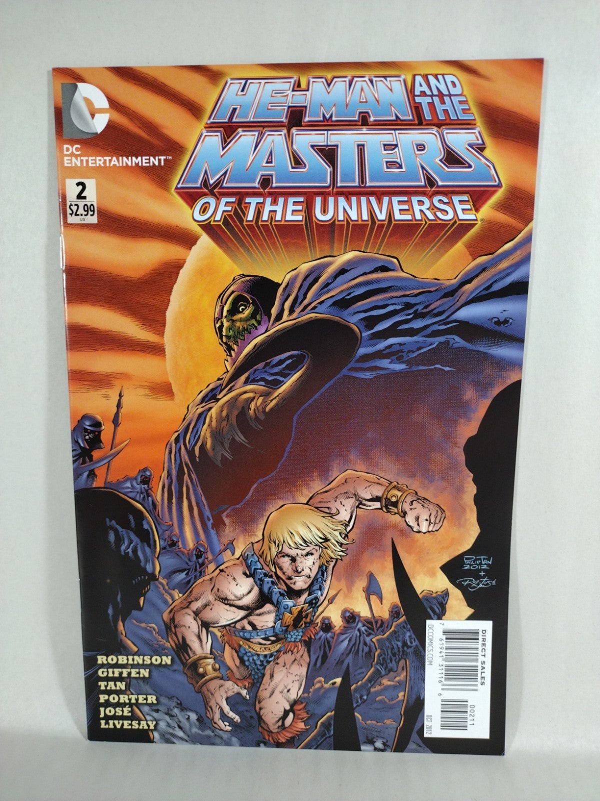 Masters Of The Universe (2012) Complete DC Comic Mini-series #1-6 Origin 1-Shots