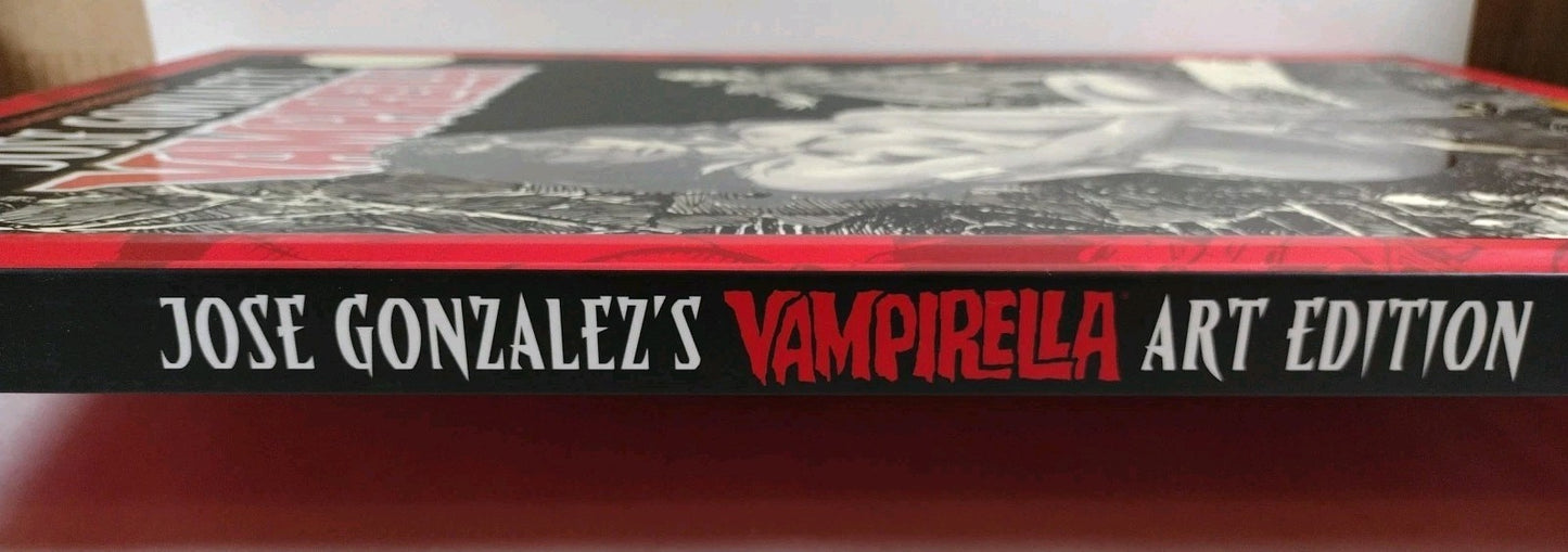Jose Gonzalez VAMPIRELLA Art Edition Large 21x15" Dynamite HC New W Carton